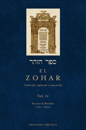 Portada del libro EL ZOHAR (VOL. 4) - Compralo en ByAnaCeci.com