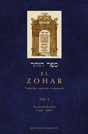 Portada del libro EL ZOHAR (VOL. 5) - Compralo en ByAnaCeci.com