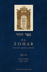 Portada del libro EL ZOHAR (VOL. 16) - Compralo en ByAnaCeci.com