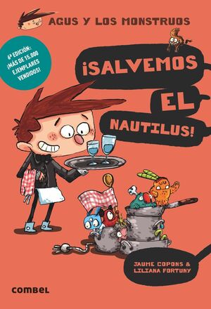 Portada del libro AGUS Y LOS MONSTRUOS 2: ¡SALVEMOS EL NAUTILUS! - Compralo en ByAnaCeci.com
