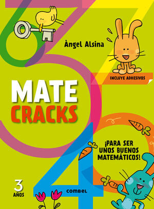 Portada del libro *MATECRACKS 3 AÑOS. PARA SER UN BUEN MATEMATICO - Compralo en ByAnaCeci.com
