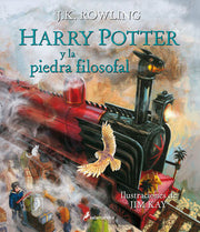 Portada del libro HARRY POTTER 1: LA PIEDRA FILOSOFAL- ILUSTRADO PASTA DURA - Compralo en ByAnaCeci.com