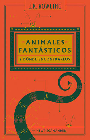 Portada del libro ANIMALES FANTÁSTICOS Y DÓNDE ENCONTRARLOS (BIBLIOTECA DE HOGWARTS) - Compralo en ByAnaCeci.com
