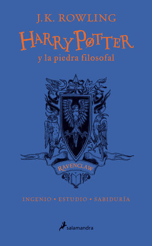 Portada del libro HARRY POTTER 1: LA PIEDRA FILOSOFAL (EDICIÓN RAVENCLAW DEL 20º ANIVERSARIO) (HARR - Compralo en ByAnaCeci.com