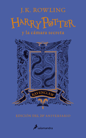 Portada del libro HARRY POTTER 2: LA CÁMARA SECRETA (RAVENCLAW 20º ANIVERSARIO) - Compralo en ByAnaCeci.com