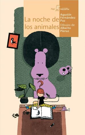 Portada del libro CALCETIN AMARILLO. LA NOCHE DE LOS ANIMALES - Compralo en ByAnaCeci.com