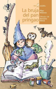 Portada del libro CALCETIN AMARILLO. BRUJA DEL PAN PRINGAO - Compralo en ByAnaCeci.com
