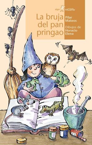 Portada del libro CALCETIN AMARILLO. BRUJA DEL PAN PRINGAO - Compralo en ByAnaCeci.com