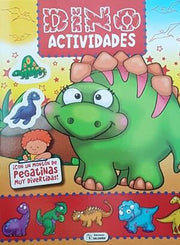 Portada del libro DINO ACTIVIDADES VERDE CAD117 - Compralo en ByAnaCeci.com
