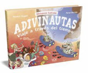 Portada del libro ADIVINAUTAS. VIAJE A TRAVES DEL TIEMPO - Compralo en ByAnaCeci.com