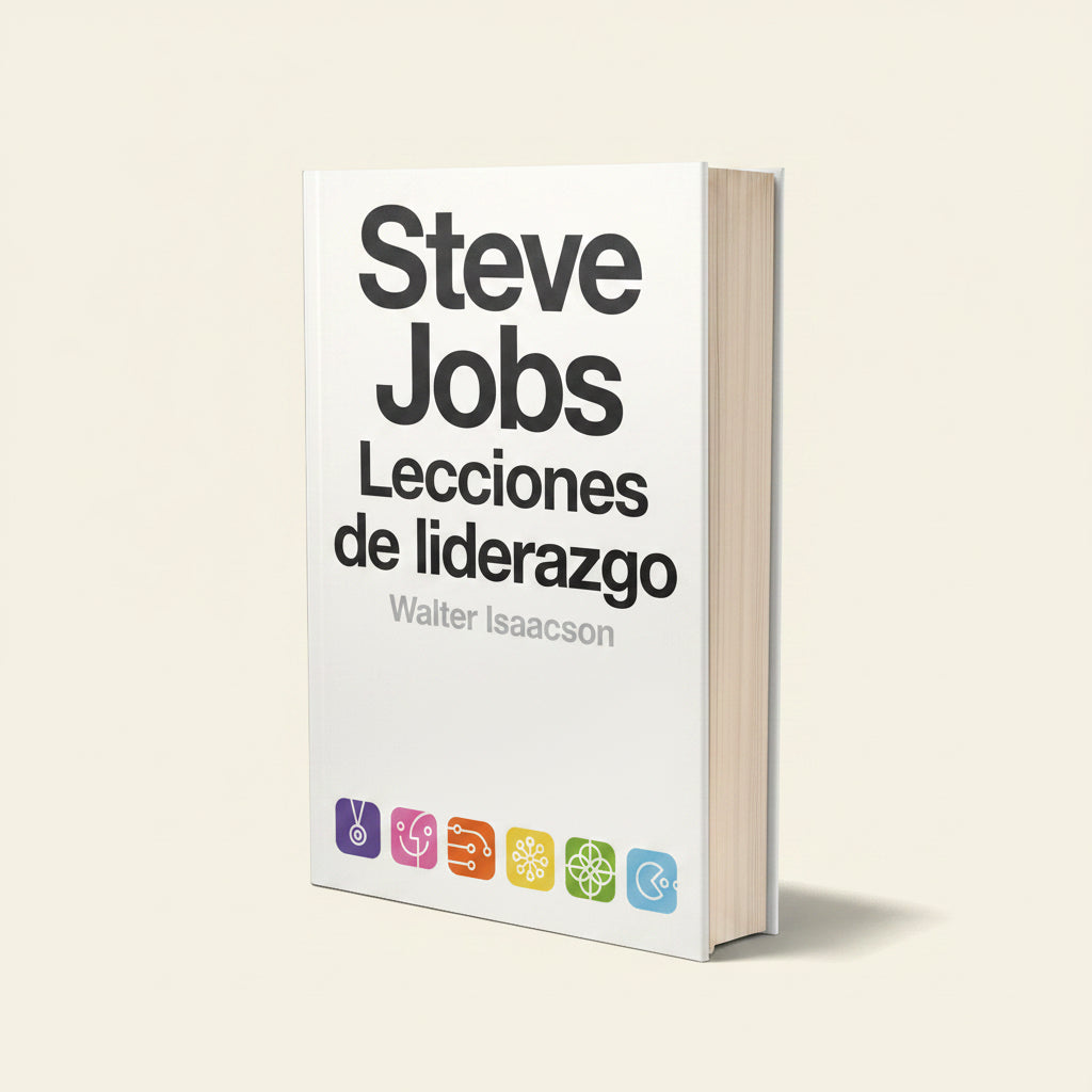 Portada del libro STEVE JOBS. LECCIONES DE LIDERAZGO - Compralo en ByAnaCeci.com