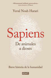 Portada del libro SAPIENS. DE ANIMALES A DIOSES - Compralo en ByAnaCeci.com