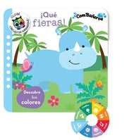 Portada del libro COMBAÑEROS: QUE FIERAS! DESCUBRE LOS COLORES - Compralo en ByAnaCeci.com