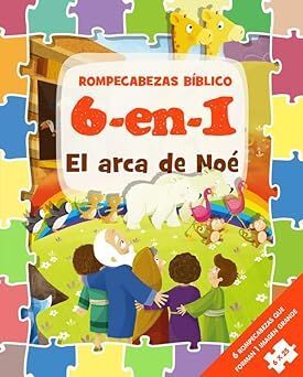 Portada del libro 6 EN 1 BIBLIA EL ARCA DE NOE - Compralo en ByAnaCeci.com