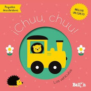 Portada del libro PEQUEÑOS DESCUBRIDORES: ¡CHUU, CHUU! - LOS VEHICULOS - Compralo en ByAnaCeci.com