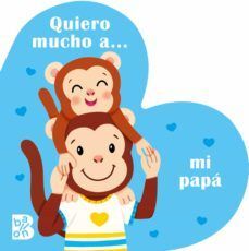 Portada del libro QUIERO MUCHO A... MI PAPA - Compralo en ByAnaCeci.com