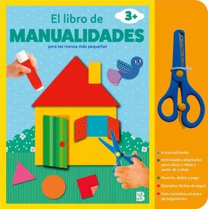 Portada del libro EL LIBRO DE MANUALIDADES CON TIJERAS +3 - Compralo en ByAnaCeci.com