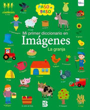 Portada del libro MI PRIMER DICCIONARIO EN IMÁGENES - LA GRANJA - Compralo en ByAnaCeci.com