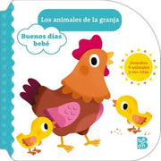 Portada del libro BUENOS DÍAS BEBÉ-LOS ANIMALES DE LA GRANJA - Compralo en ByAnaCeci.com