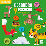 Portada del libro DESCUBRO Y ESCUCHO - LA NATURALEZA - Compralo en ByAnaCeci.com