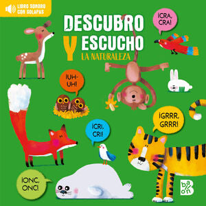 Portada del libro DESCUBRO Y ESCUCHO - LA NATURALEZA - Compralo en ByAnaCeci.com