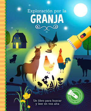 Portada del libro EXPLORACION POR LA GRANJA - LIBRO CON LINTERNA - Compralo en ByAnaCeci.com