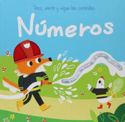 Portada del libro TOCA SIENTE Y SIGUE LOS CAMINITOS: NUMEROS - Compralo en ByAnaCeci.com