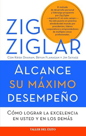 Portada del libro ALCANCE SU MAXIMO DESEMPEÑO - Compralo en ByAnaCeci.com