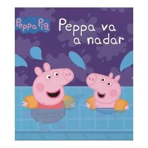 Portada del libro PEPPA VA A NADAR - Compralo en ByAnaCeci.com