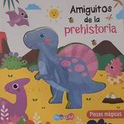 Portada del libro PIEZAS MAGICAS: AMIGUITOS DE LA PREHISTORIA CON ROMPECABEZA  BBDAR0463 - Compralo en ByAnaCeci.com