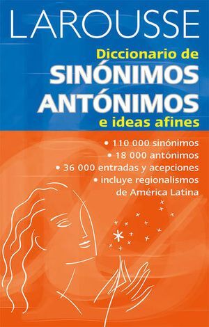 Portada del libro DICCIONARIO DE SINONIMOS ANTONIMOS E IDEAS AFINES - Compralo en ByAnaCeci.com