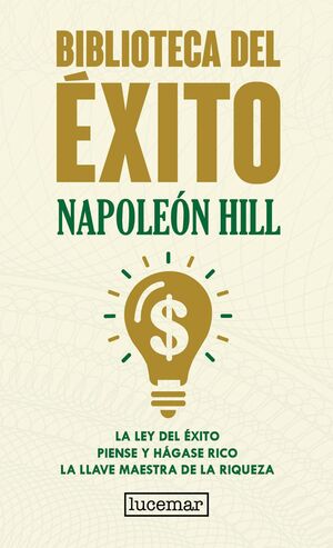 Portada del libro NAPOLEON HILL - BIBLIOTECA DEL EXITO - Compralo en ByAnaCeci.com