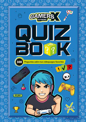 Portada del libro QUIZ BOOK: GAMERS EXTREMO - Compralo en ByAnaCeci.com