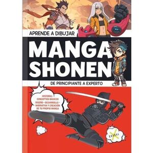 Portada del libro APRENDE A DIBUJAR MANGA SHONEN - Compralo en ByAnaCeci.com