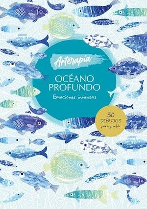 Portada del libro ARTETERAPIA OCEANO PROFUNDO - Compralo en ByAnaCeci.com