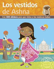 Portada del libro LOS VESTIDOS DE ASHNA - Compralo en ByAnaCeci.com