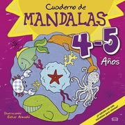 Portada del libro CUADERNO DE MANDALAS 4 - 5 AÑOS - Compralo en ByAnaCeci.com
