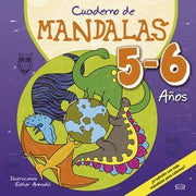 Portada del libro CUADERNO DE MANDALAS 5 - 6 AÑOS - Compralo en ByAnaCeci.com