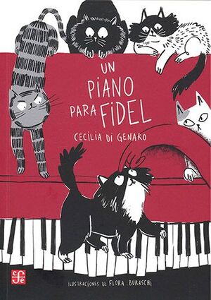 Portada del libro UN PIANO PARA FIDEL - Compralo en ByAnaCeci.com