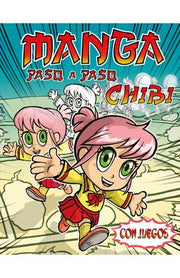Portada del libro VAMOS A DIBUJAR MANGA CHIBI PASO A PASO - Compralo en ByAnaCeci.com