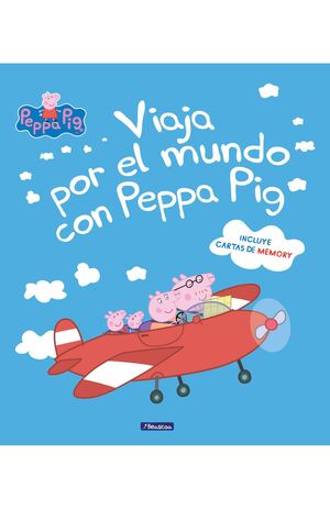 Portada del libro PEPPA PIG. UN CUENTO - VIAJA POR EL MUNDO CON PEPPA PIG - Compralo en ByAnaCeci.com