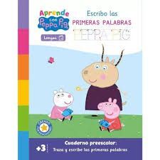 Portada del libro APRENDO CON PEPPA. PRIMERAS PALABRAS - Compralo en ByAnaCeci.com