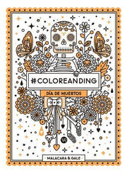 Portada del libro COLOREANDING. DÍA DE MUERTOS - Compralo en ByAnaCeci.com