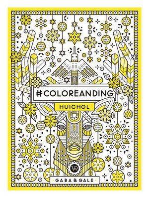 Portada del libro COLOREANDING. HUICHOL - Compralo en ByAnaCeci.com