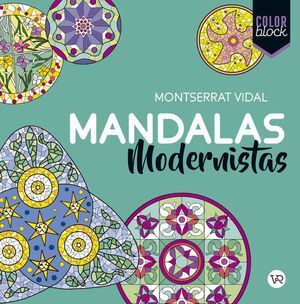 Portada del libro MANDALAS MODERNISTAS - Compralo en ByAnaCeci.com