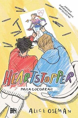 Portada del libro HEARTSTOPPER PARA COLOREAR - Compralo en ByAnaCeci.com