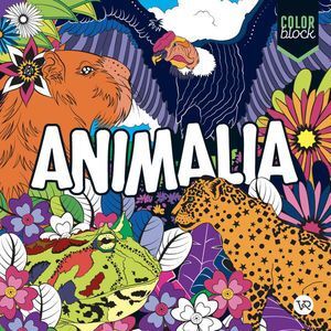 Portada del libro COLOR BLOCK. ANIMALIA - Compralo en ByAnaCeci.com