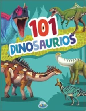 Portada del libro 101 DINOSAURIOS - Compralo en ByAnaCeci.com