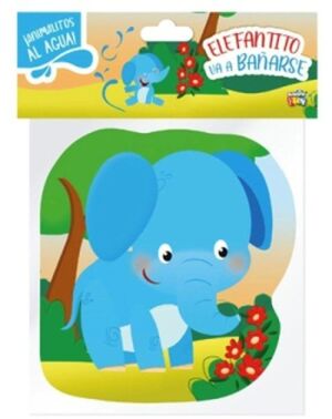 Portada del libro ELEFANTITO VA A BAÑARSE - Compralo en ByAnaCeci.com