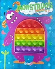Portada del libro MONSTRUOS: POP IT BFLAT5542 - Compralo en ByAnaCeci.com